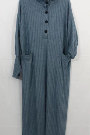 Robe pull oversize hiver