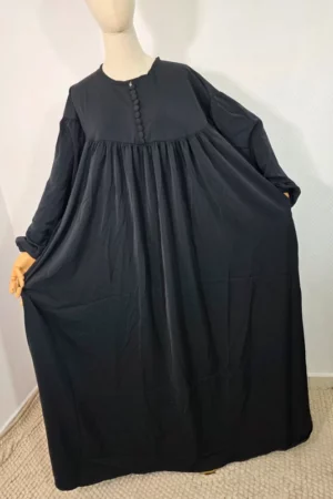 Robe ample avec des boutons