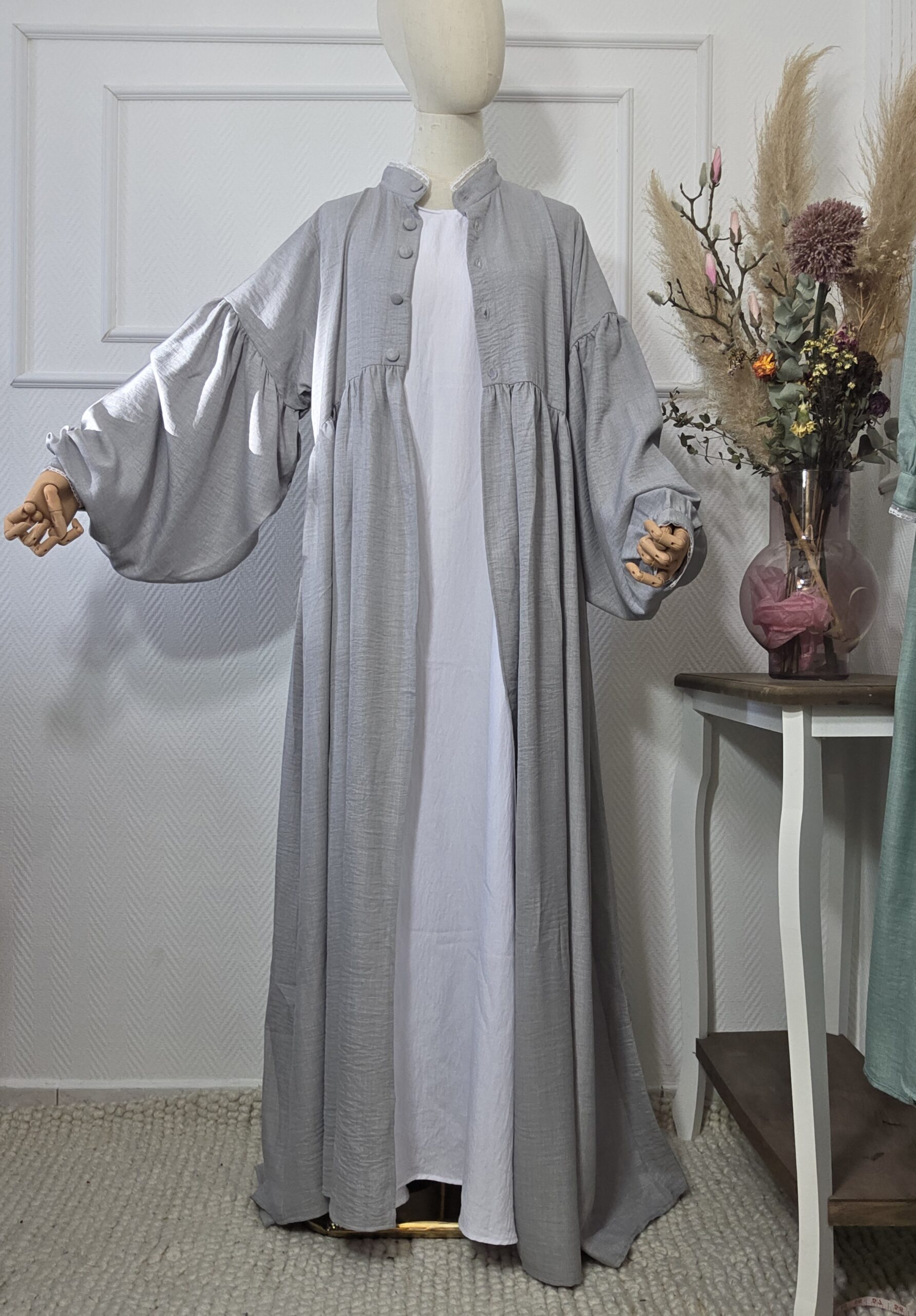 Robe Kimono avec sous robe – Image 3