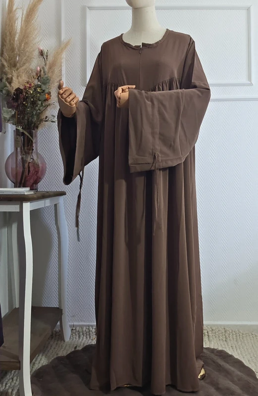 Robe abaya ample manches resserables – Image 12