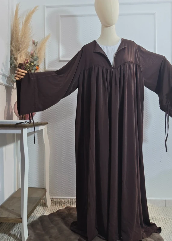 Robe abaya ample manches resserables – Image 14