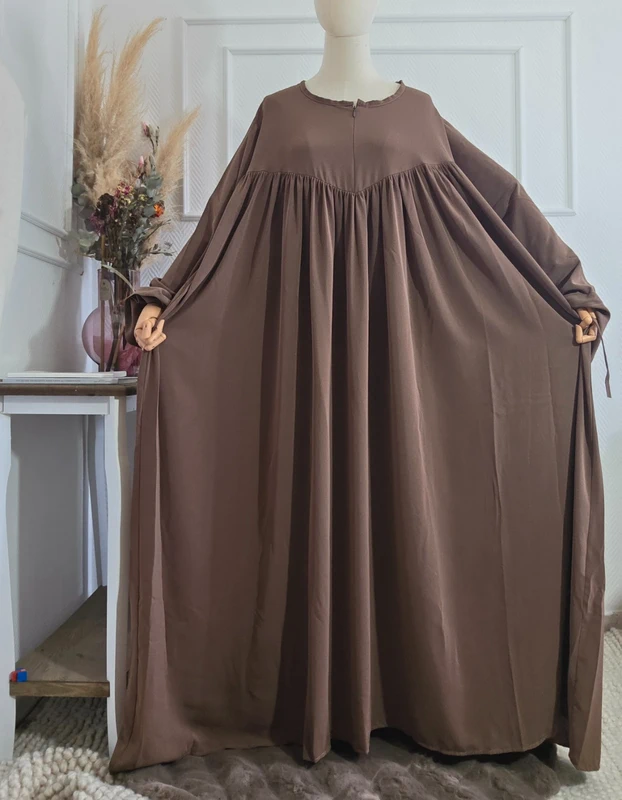 Robe abaya ample manches resserables – Image 16