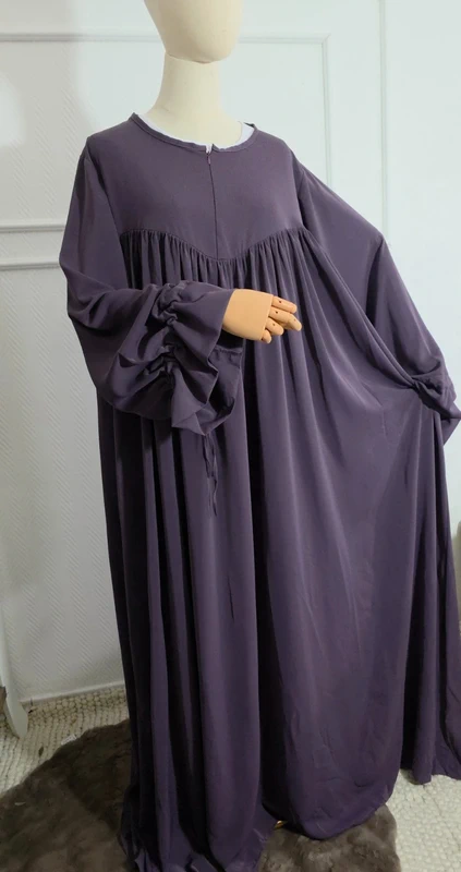 Robe abaya ample manches resserables – Image 6